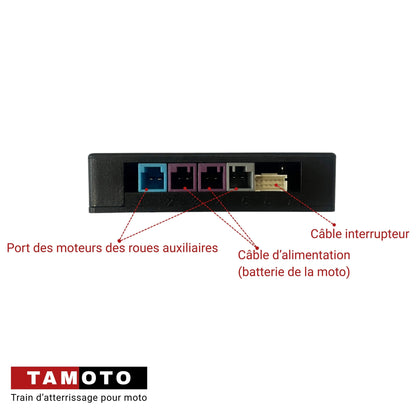 Boîtier de contrôle EQ TECH – Trains d’atterrissage moto