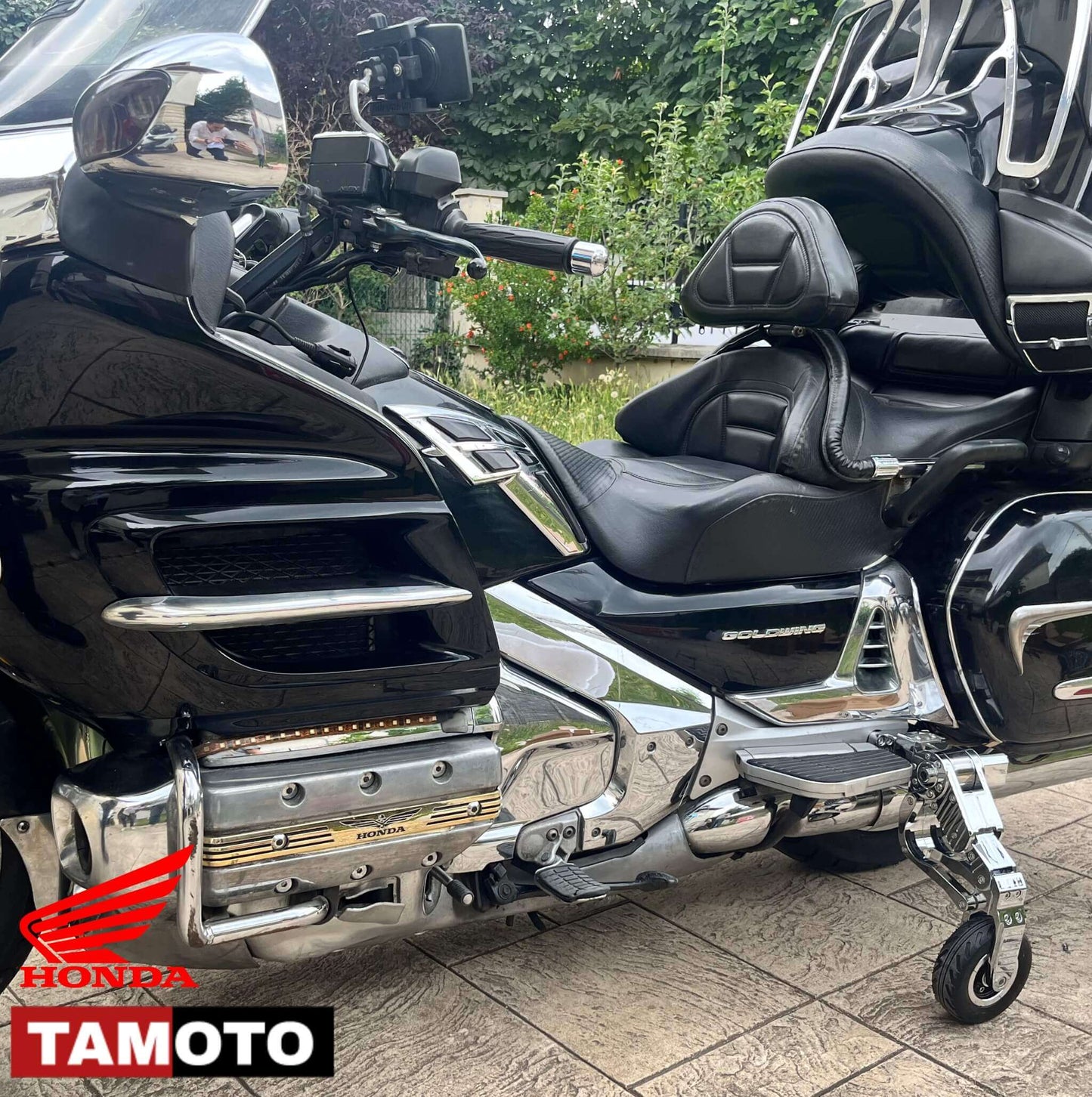 Train d’atterrissage pour moto HONDA Goldwing – EQ TECH3